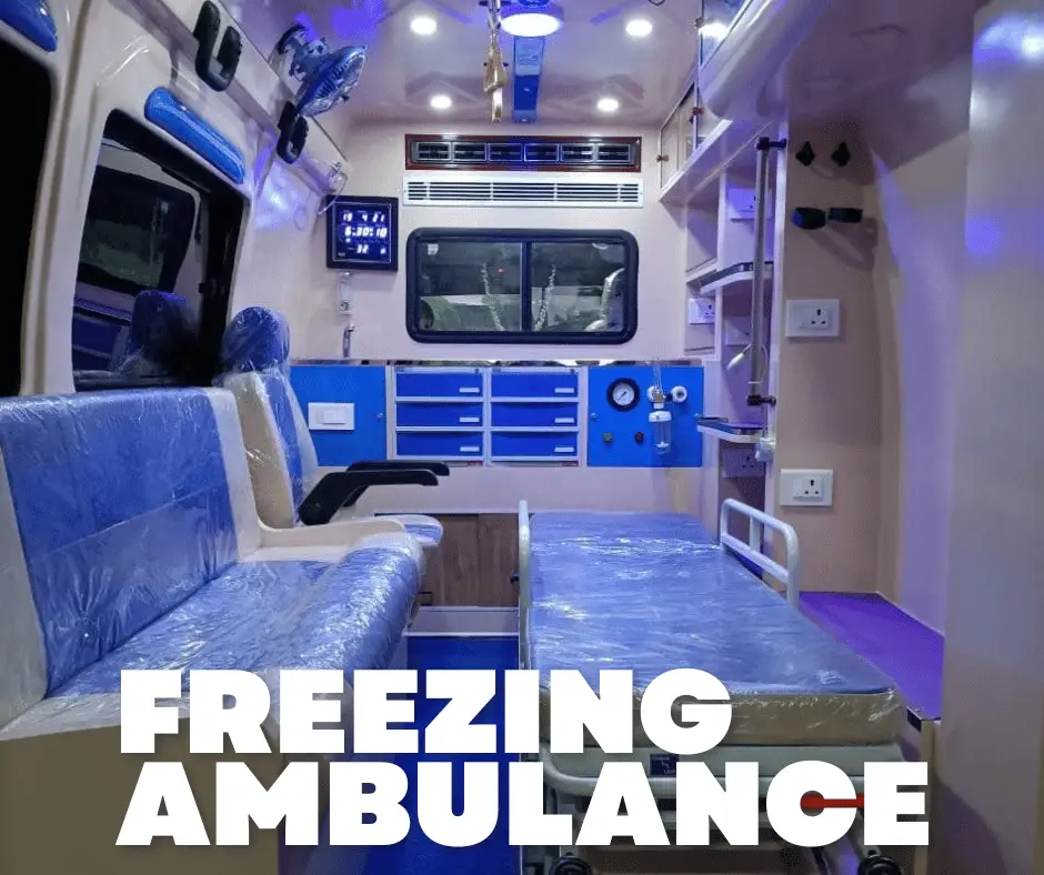 Freezing Ambulance